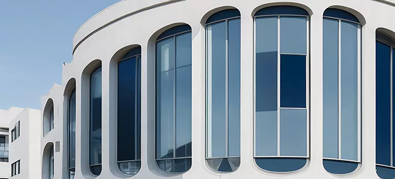 Geometric Window Curtains in Coral Gables, FL