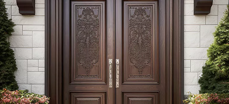 Double Front Doors in Coral Gables, FL
