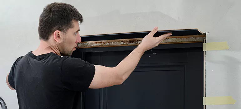 Wood Door Hole Repair in Coral Gables, FL