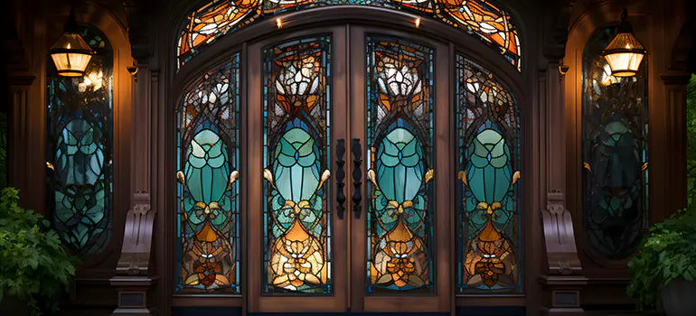 Wrought Iron Storm Door in Coral Gables, FL